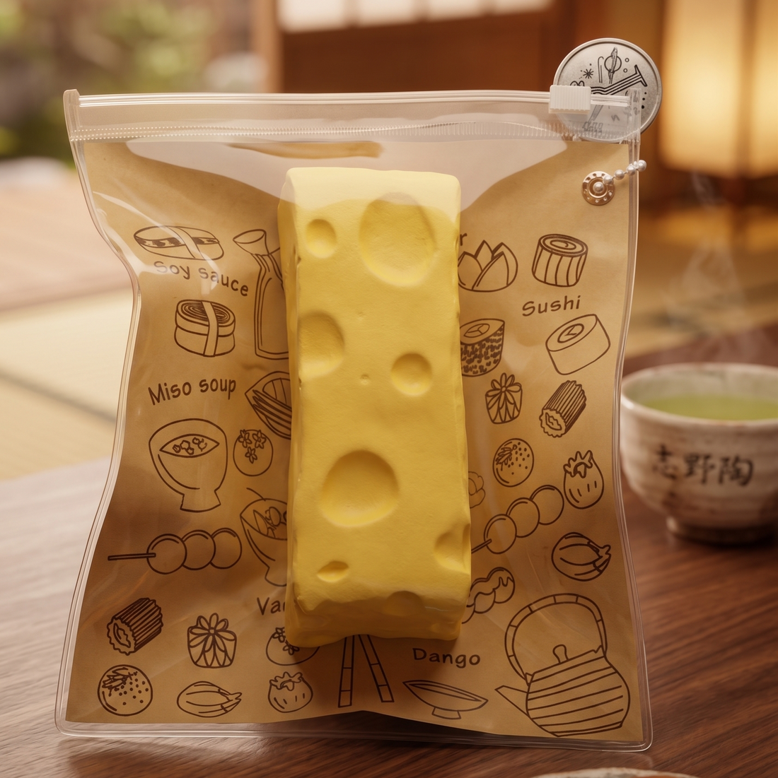 CHEESE BAR Squishy