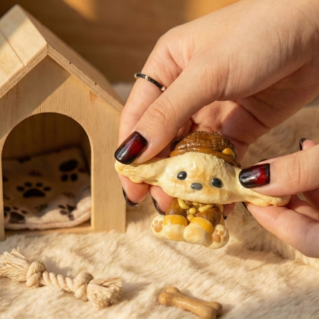 COZY CAPTAIN PUPPY PAW Squishy