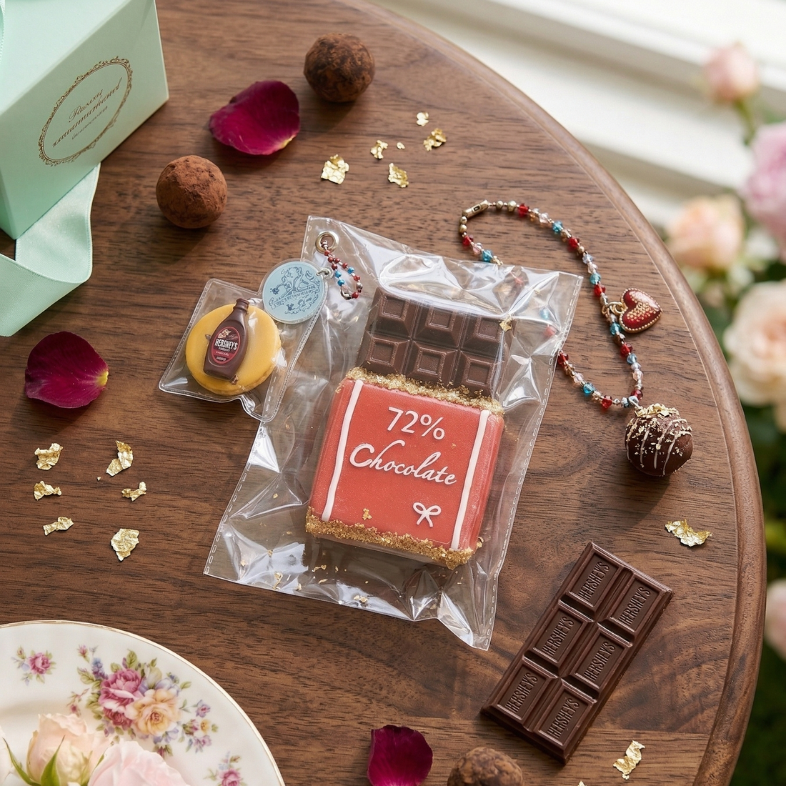 72% GOLDEN CHOCOLATE Squishy Set