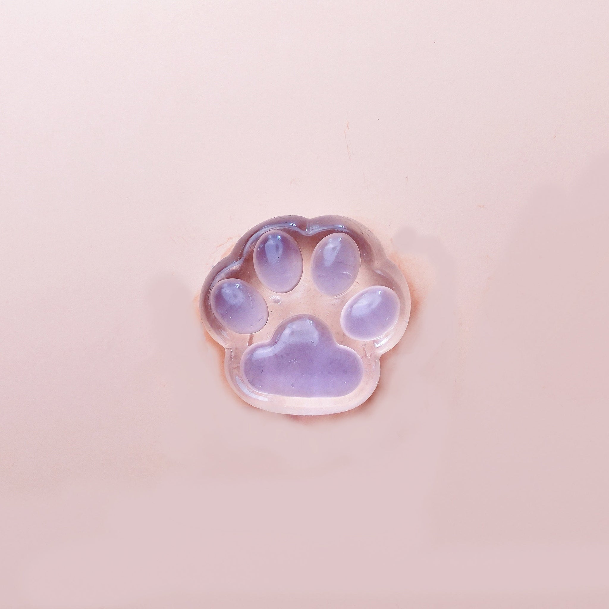 CRYSTAL PURPLE PAW squishy