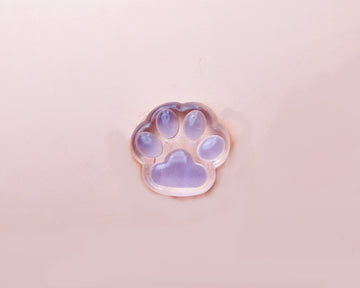 CRYSTAL PURPLE PAW squishy