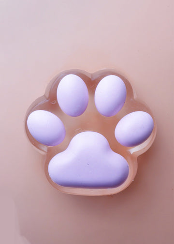 JUMBO CRYSTAL PURPLE PAW Squishy