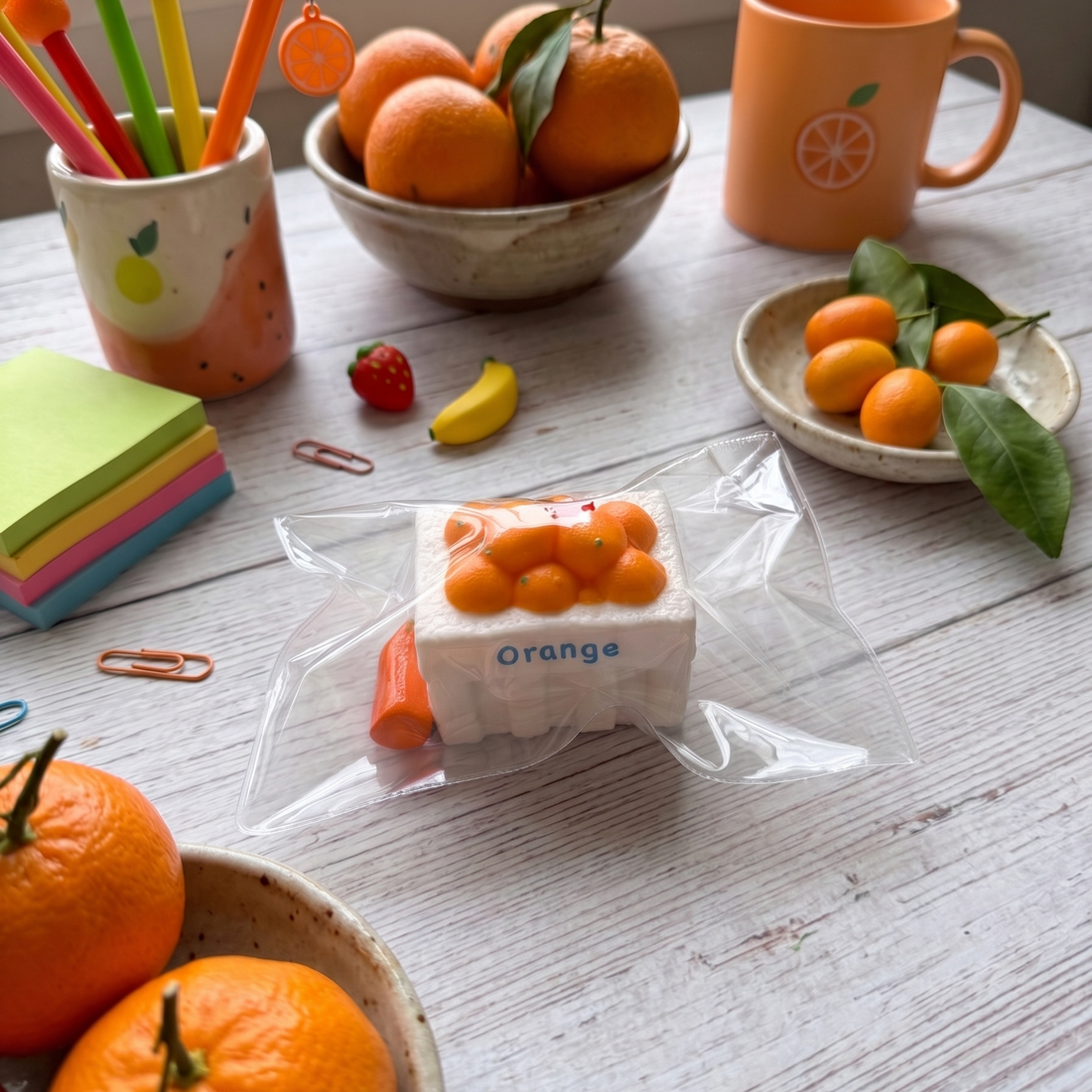 Juicy Orange Box Squishy