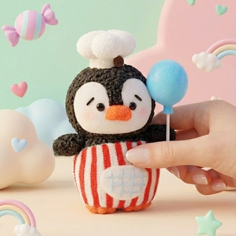 PENGUIN BAKER LOLLY Squishy