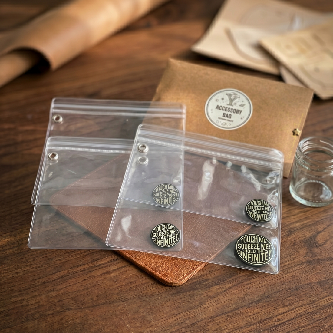 Transparent Replacement Pouch