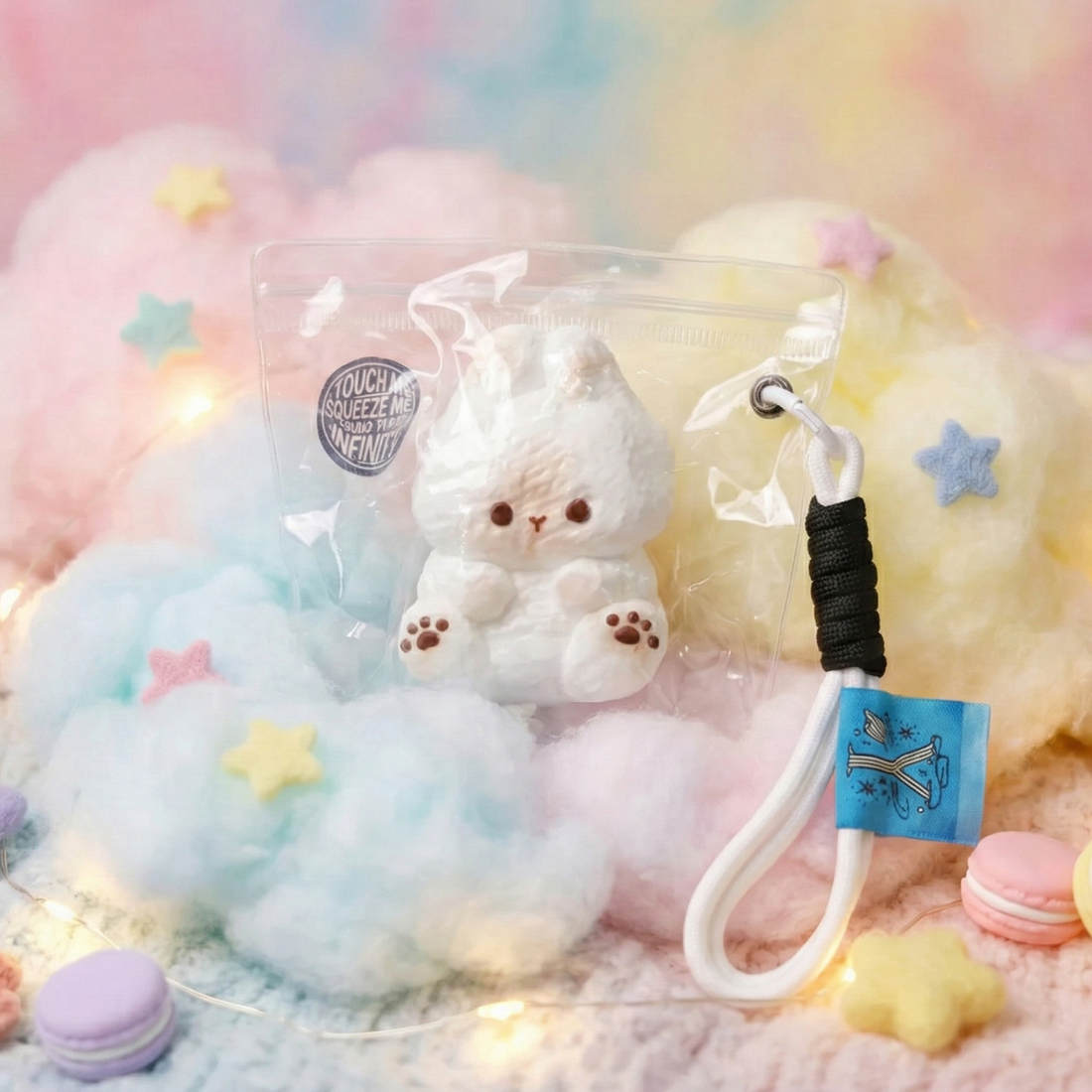 Squishy PATTE DE LAPIN TIMIDE