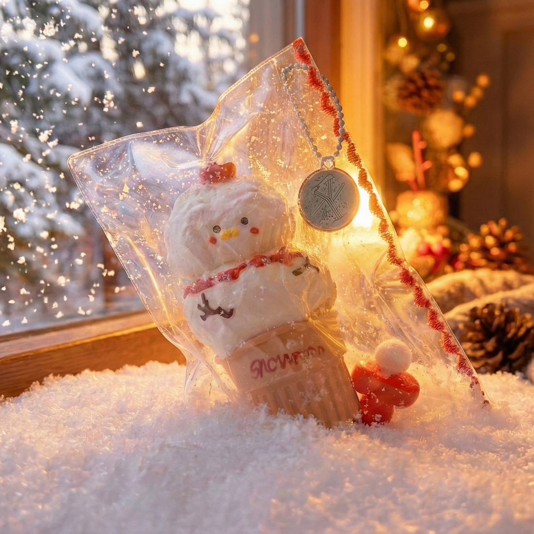 SNOWMAN SUNDAE Squishy