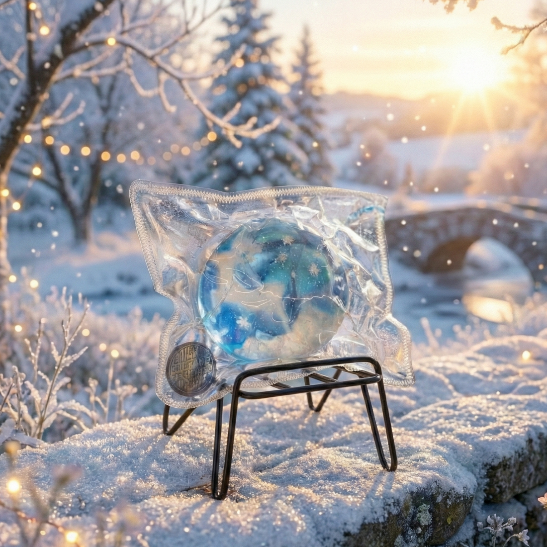 SNOWY NIGHT GLOBE Squishy
