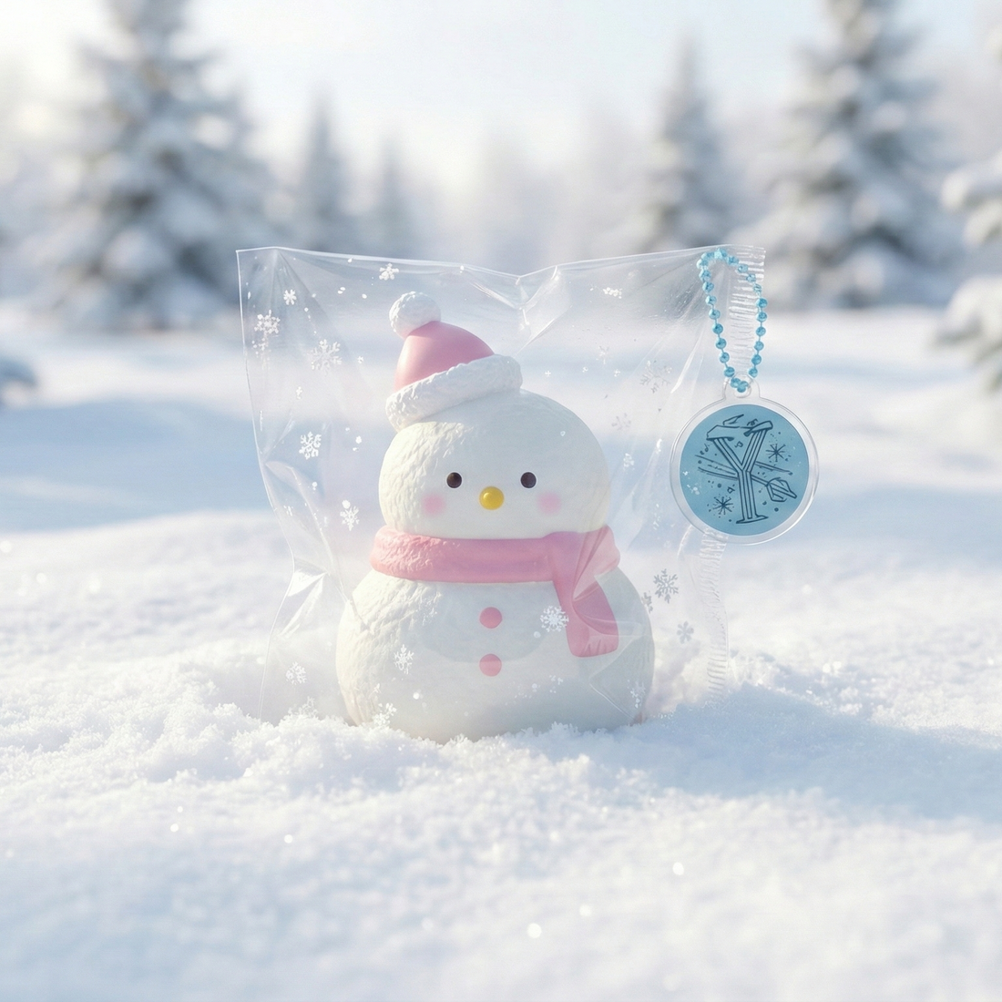 SNOWY STACK SNOWMAN Squishy