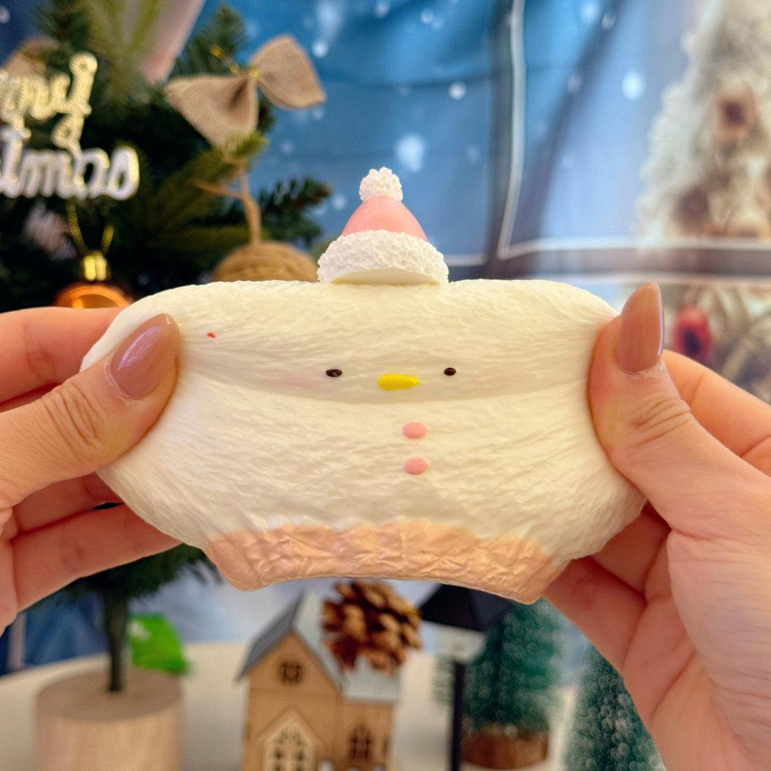 Christmas SNOWY STACK Squishy