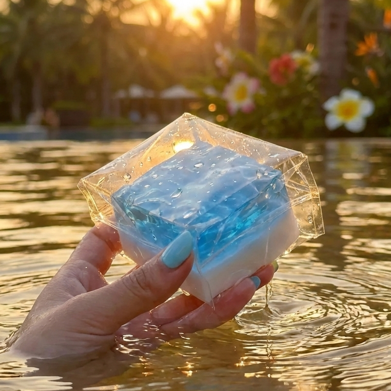 SUMMER ICE Squishy- [SQUEEZE YOUR SUMMER Capsule]