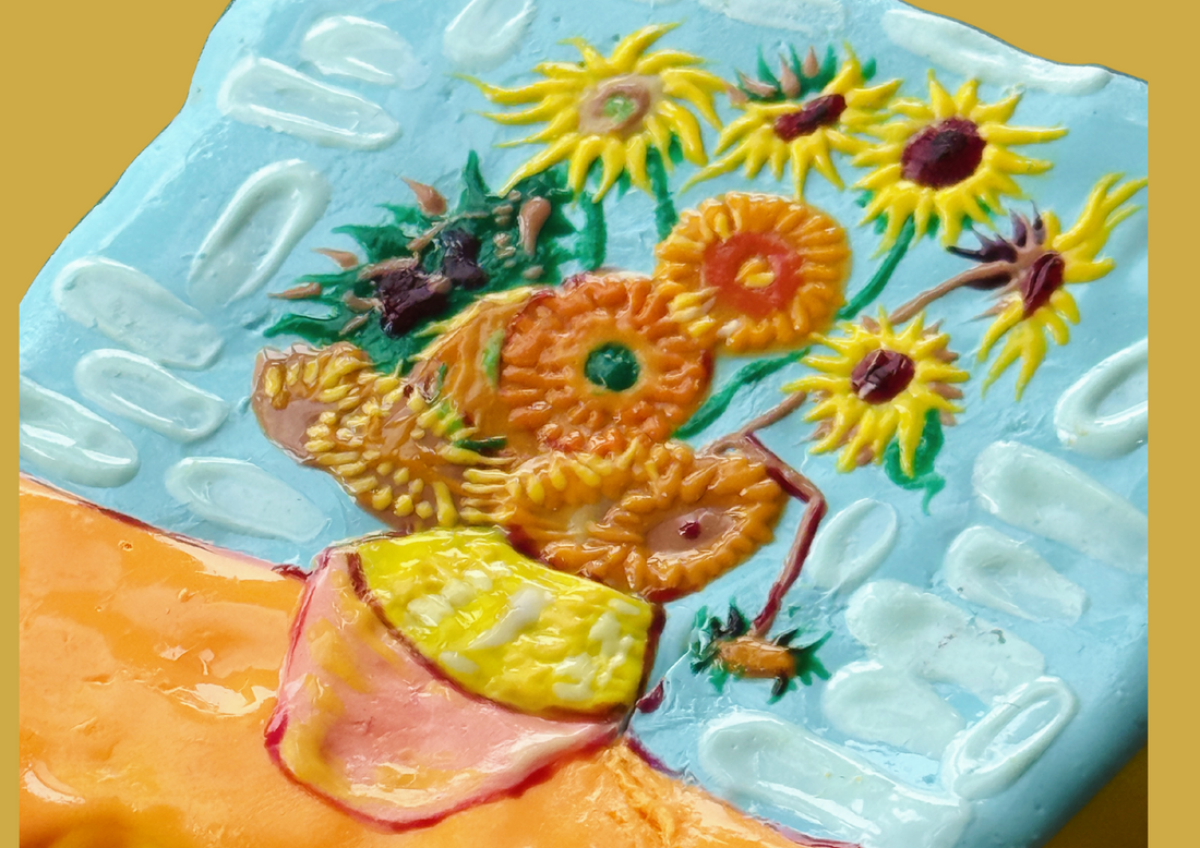 SUNFLOWER- Handcrafted Art Squishy