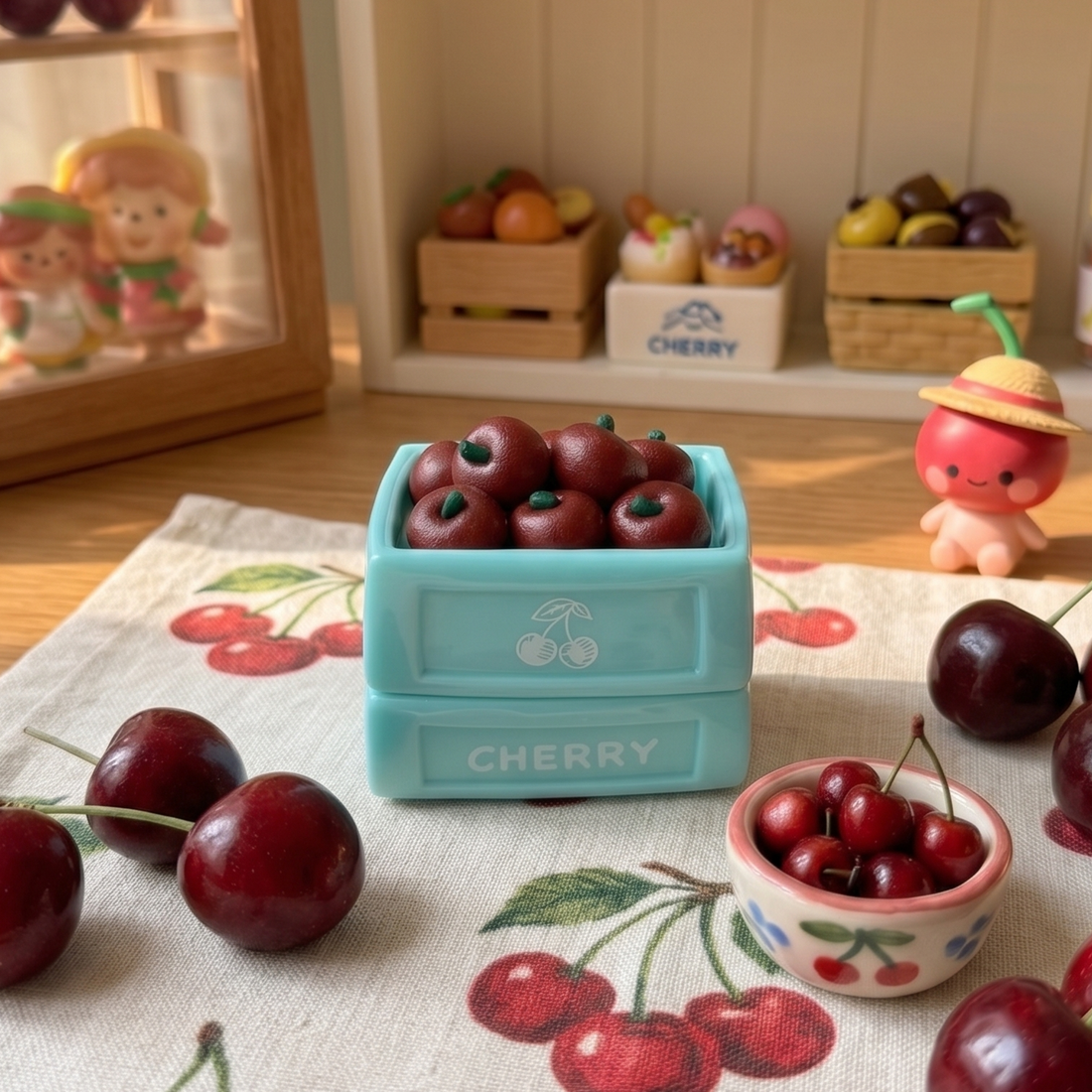 Sweet Cherry Box Squishy