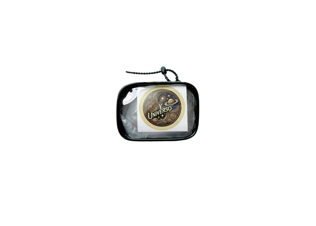 [TAKE ME AWAY!]- Transparent Portable Zip Case
