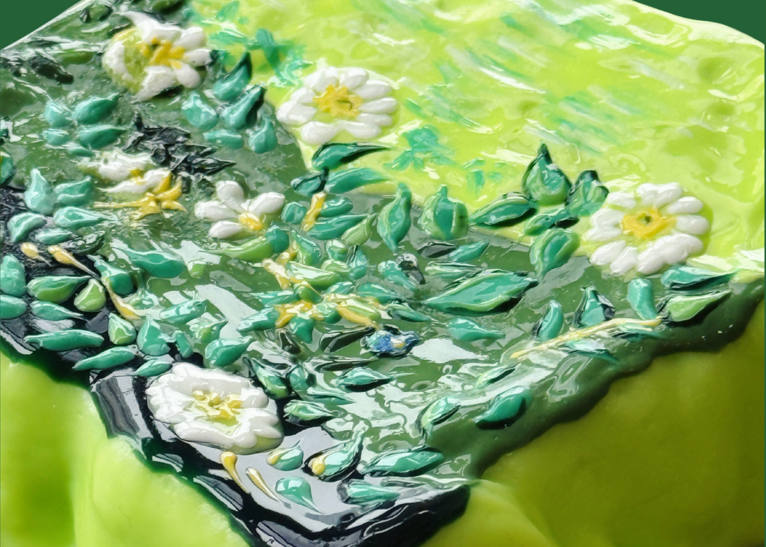 WILD ROSES – Handcrafted Art Squishy