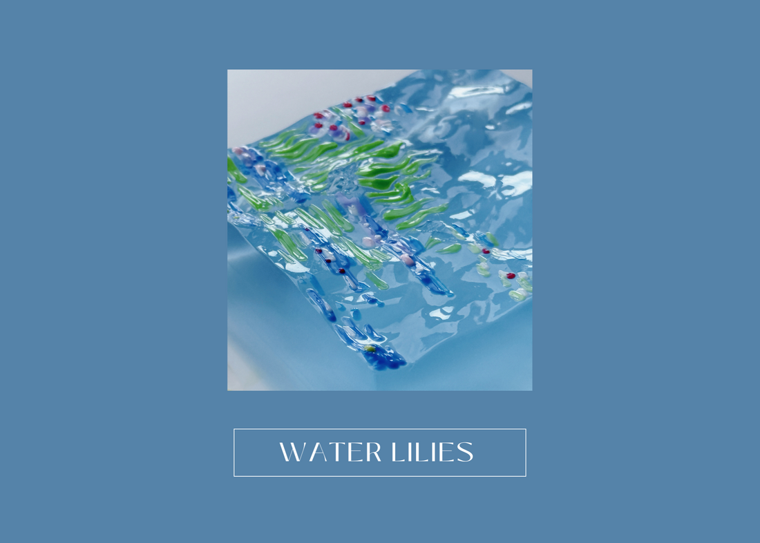 WATER LILIES - Sensory Canvas Squishy Edition