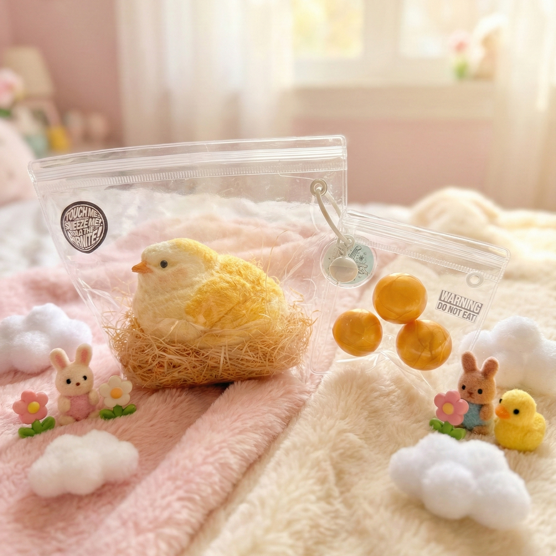 EGG-STRA COZY CHICK Squishy