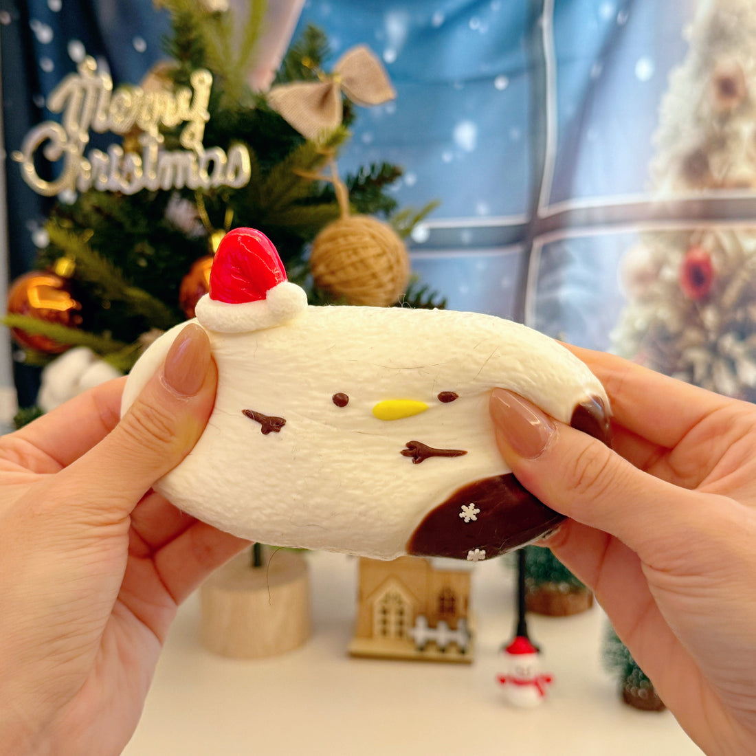 Christmas CHARM SNOWBALL Squishy